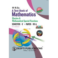 Mathematics Semester 5 - Paper 7A Mathematical Special Functions (E.M)
